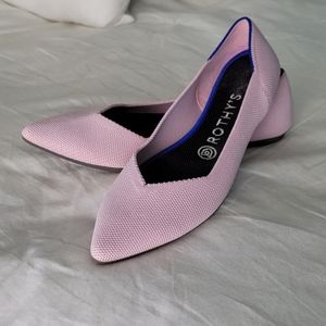 Rothy's The Point Ballet Flats in Light Pink